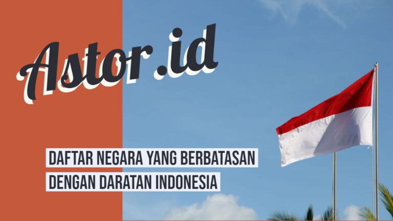 negara yang berbatasan dengan daratan indonesia